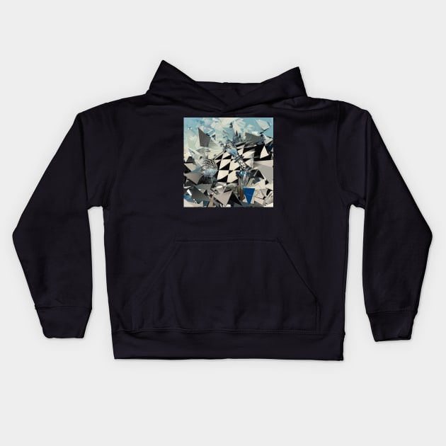 Surreal Chess Kids Hoodie by rolffimages